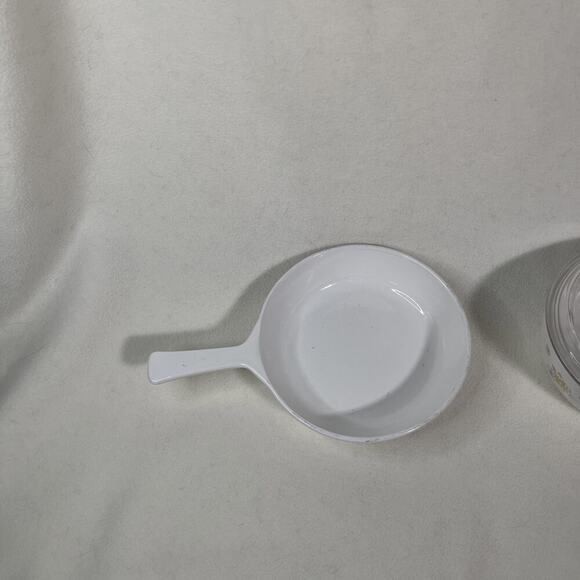 Set of CORNING WARE Floral Bouquet VTG P83-B Fry Pan, P52B Sauce Pan With Lid - Picture 4 of 7